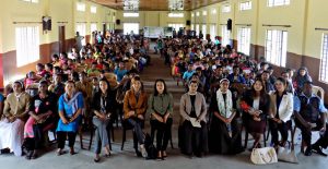 Section of the participants on the occasion of Day of Hope in Dimapur on February 25.