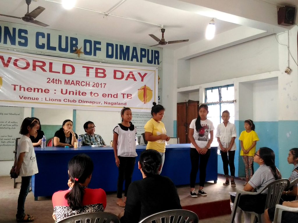 A segment of the World Tuberculosis Day programme organised by the RNTCP of Dimapur seen here in progress at the Lions Club in Dimapur on March 24.