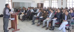 Head of schools attending the meeting at NBSE conference hall , Kohima.