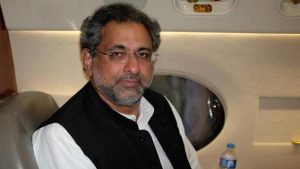 Pakistans new prime minister Shahid Khaqan Abbasi poses for a photo during an interview in Jhang Pakistan July 7 2017.Reuters File