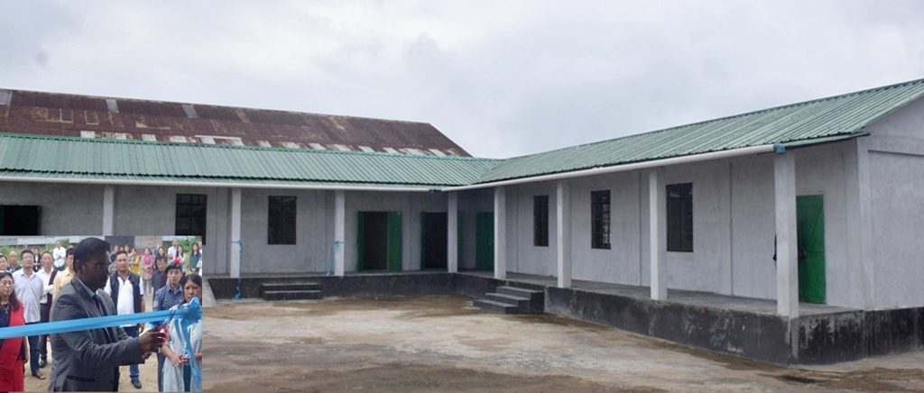 DC Mokokchung inaugurates school building of MGHSS