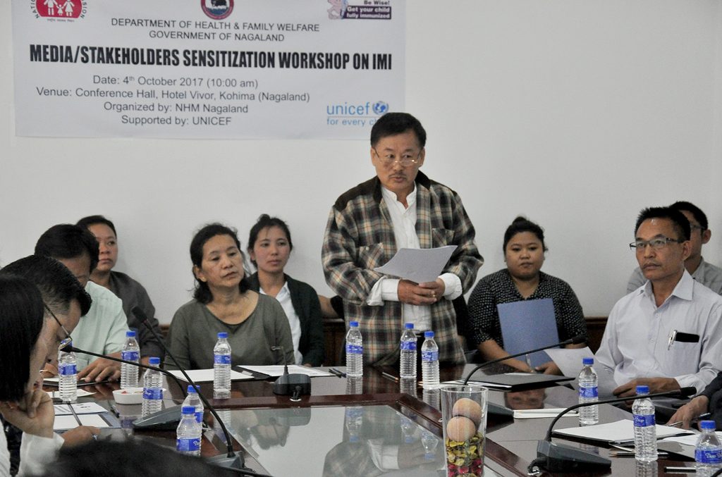 Workshop on Intensified Mission Indradhanush at Kohima