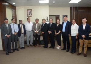 Meghalaya CM meets officials of ADB from Japan
