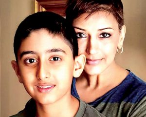 Sonali Bendre says son Ranveer a source of strength in her fight against cancer