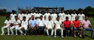 U 16 team for Vijay merchant trophy