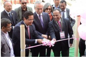 Inauguration of Cherry Blossom Festival by Meghalaya CM Japanese Ambassador and Director IBSD