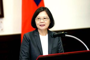 Taiwanese President Tsai Ing wen