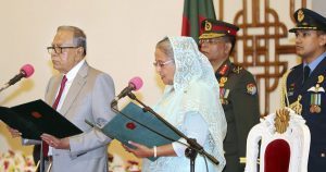 Sheikh Hasina takes oath as Bdesh PM for third consecutive term