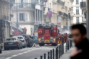 Two firefighters killed as gas leak explosion rocks central Paris