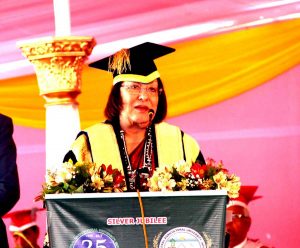 manipur governor dr najma heptulla during the convocation.