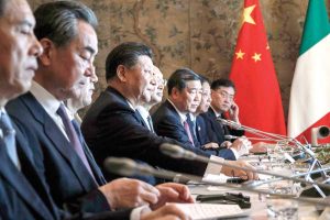 Italy China sign memorandum deepening economic ties