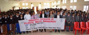 Awareness programme on Plastic Waste Management at Wokha