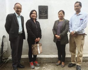 DEO Tuensang inaugruates newly constructed school upgradation building at Tuensang