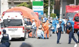Two dead including schoolgirl after Japan mass stabbing