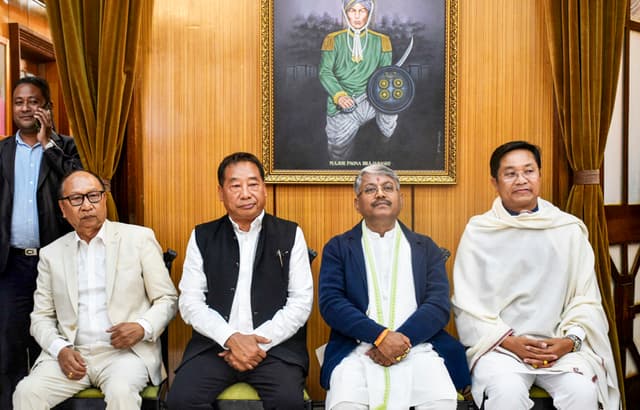 Rio congratulates new Manipur CM, welcomes NPF’s Losii Dikho as Deputy CM