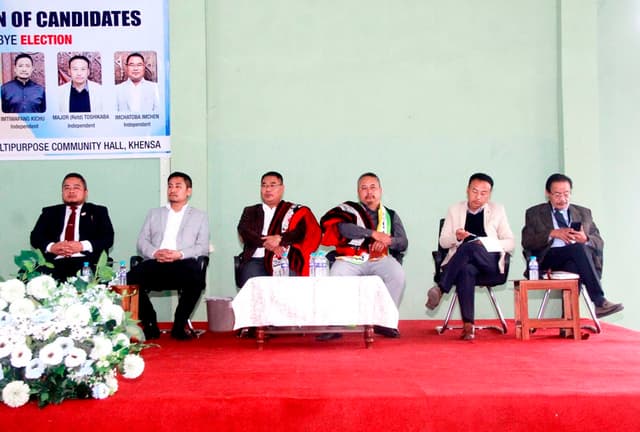 Rare common platform sees six Koridang candidates declare bids