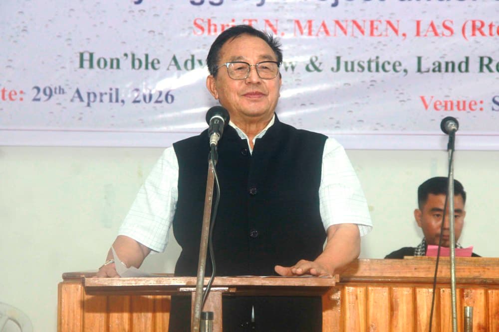 MLA TN Mannen launches community piggery project in Mokokchung