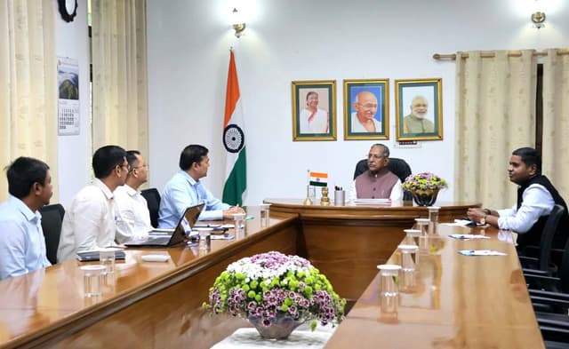 Two sections of Dimapur-Kohima rail project commissioned, governor reviews progress