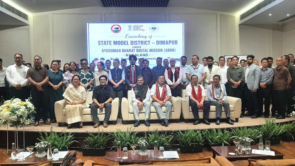 Digital health: Nearly 9 lakh Nagaland citizens register under Ayushman Bharat ecosystem