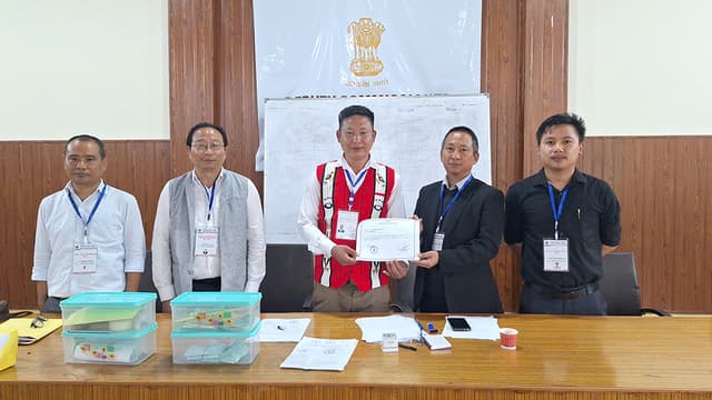 Aling Lotha secures victory in Wokha Town Council by-poll 