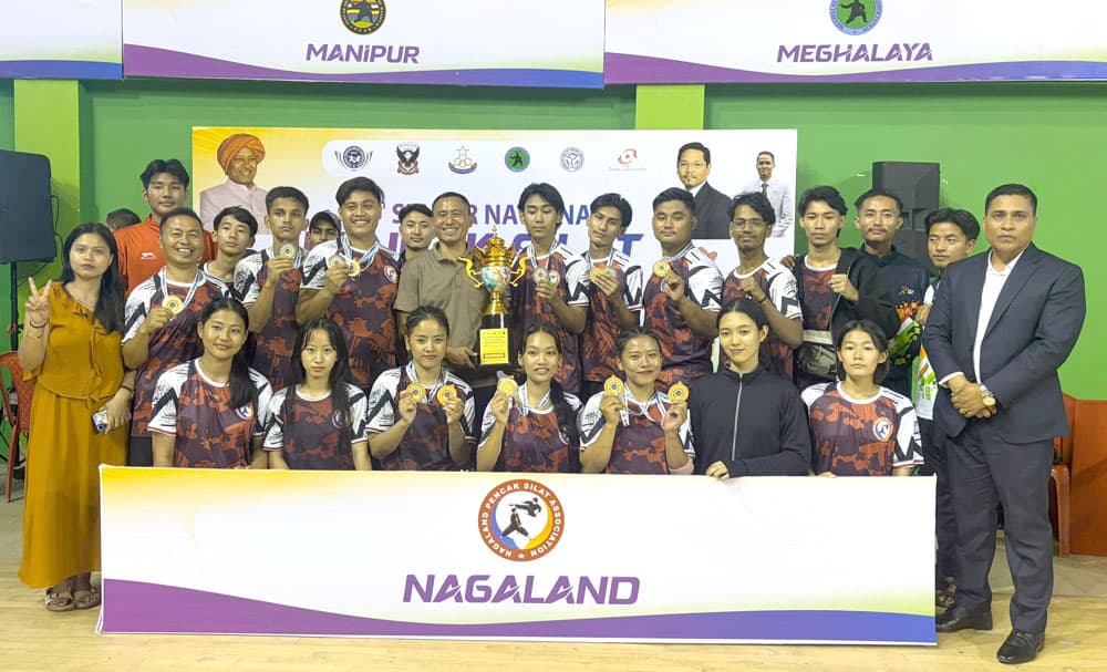 Nagaland crowned overall champions at Senior National Pencak Silat meet