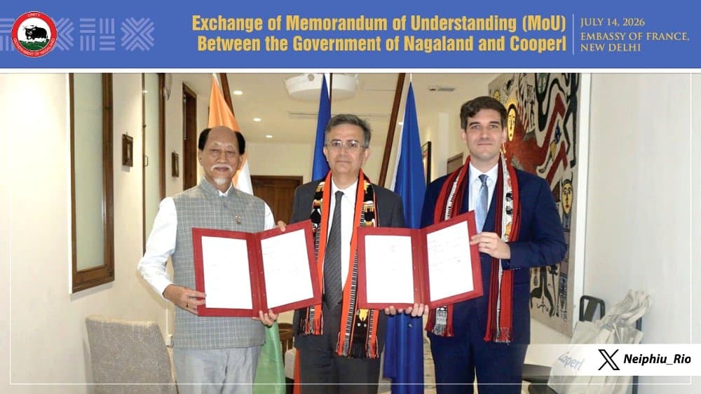 Neiphiu Rio hails France-Nagaland pact as boost for pig farming, rural economy