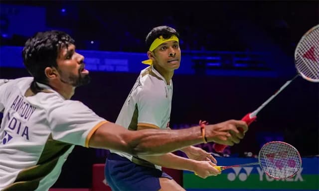 Satwik-Chirag pair loses to Wang and Liang in World Championships quarters