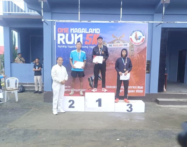 One Nagaland Run 5K held in Mokokchung