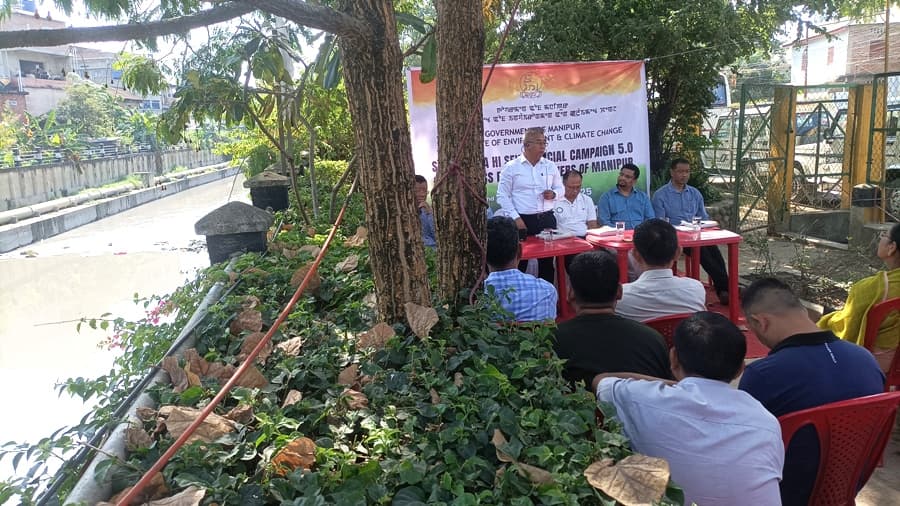 Manipur's revives Nambul River with riverbank garden initiative