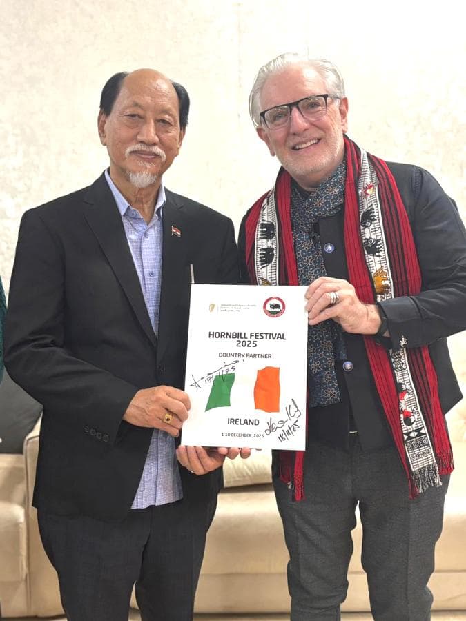 Ireland named country partner for Hornbill Festival 2025