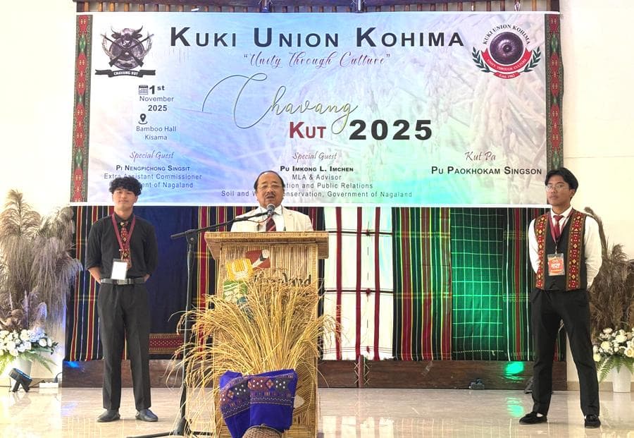 Advisor Imkong L Imchen urges peace, unity at Chavang Kut celebration in Kohima