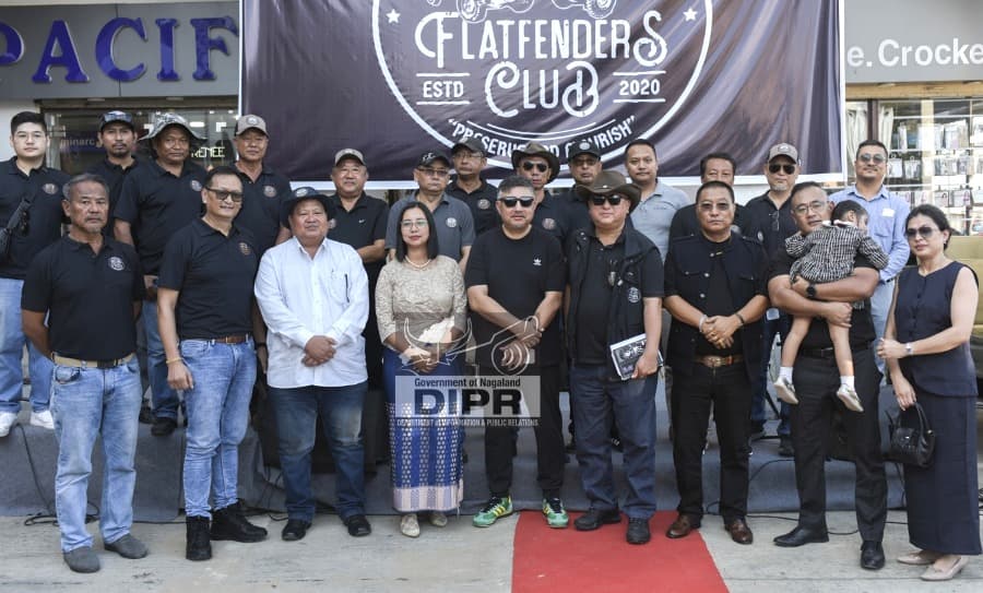 Nagaland Flatfenders Club marks foundation day in Chümoukedima