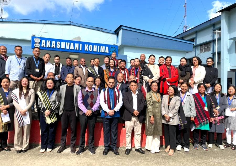 Akashvani chief Jain lauds AIR Kohima’s multi-dialect broadcasts