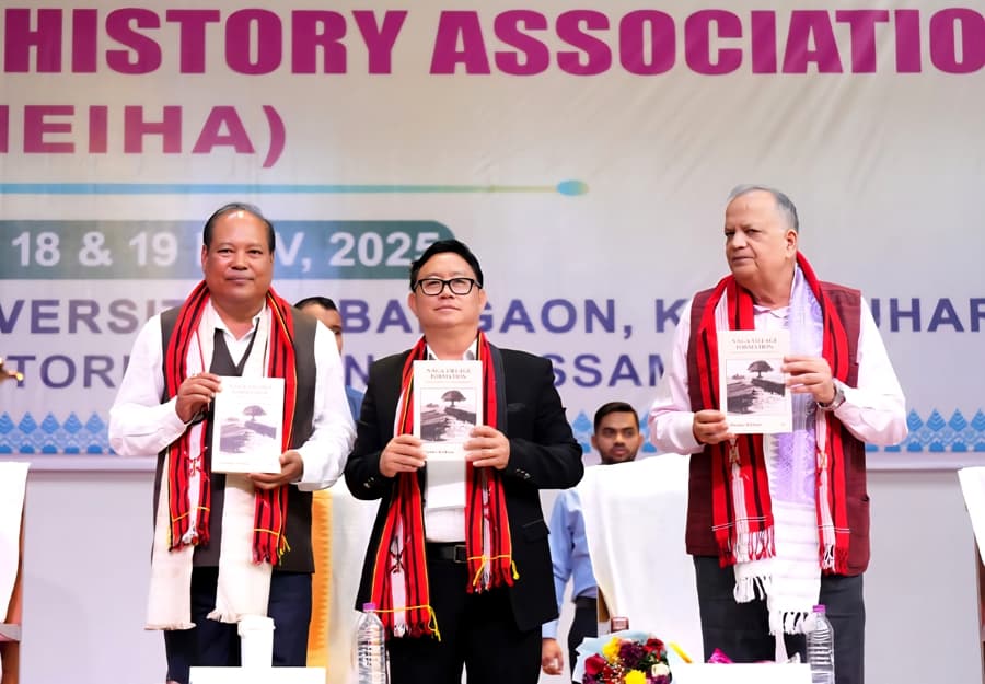 Book on Naga village formation launched at Bodoland University