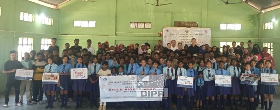Child Rights Week awareness held in Chümoukedima