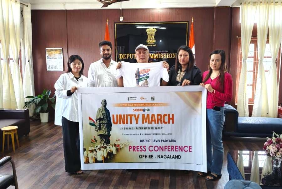 DC Kiphire announces ‘Sardar@150’ padayatra