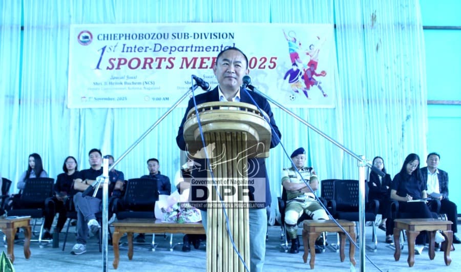 First Inter-Departmental Sports Meet of Chiephobozou Sub-Division held