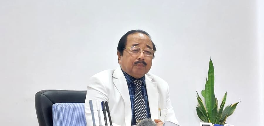 Imkong Imchen hospitalised after heart attack; doctors say condition improving