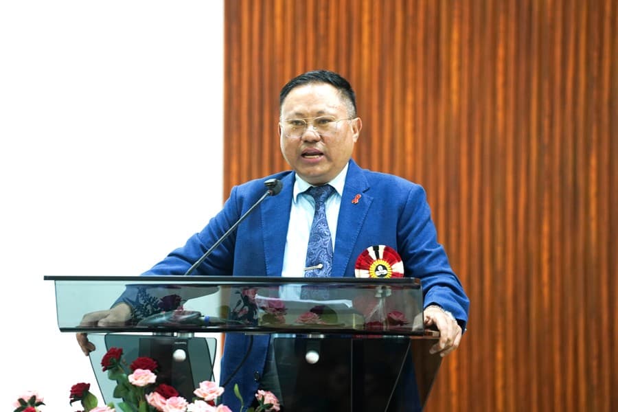 Bureaucrat Kikheto Sema urges Nagas to ‘make peace, not pieces’ at Ahuna Festival in Pughoboto