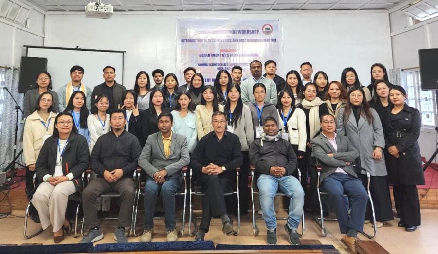 Kohima Science College holds national workshop on SPSS interface