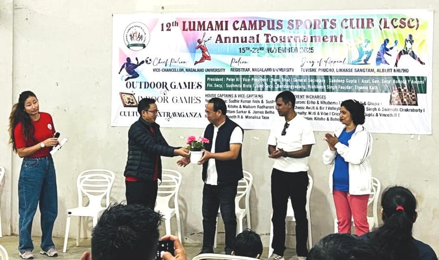 LCSC opens 12th annual sports meet at Nagaland University