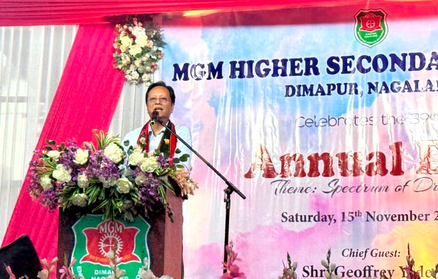 MGM Higher Secondary School celebrates 39th annual day in Dimapur