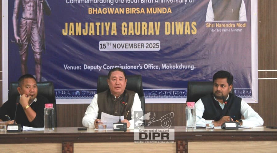 Mokokchung DPDB highlights Janjatiya Gaurav Diwas