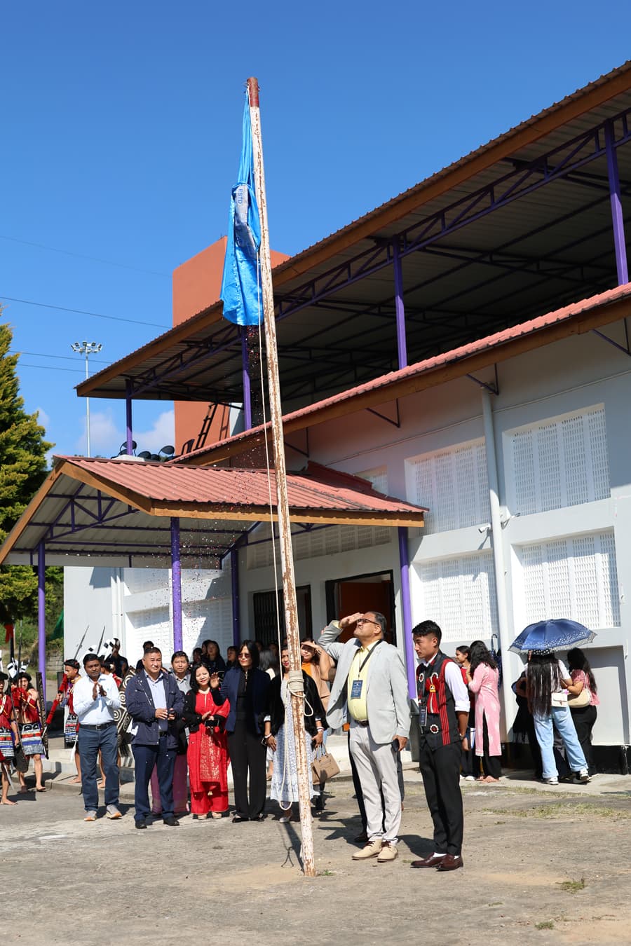 Nagaland University inter-campus meet underway in Lumami