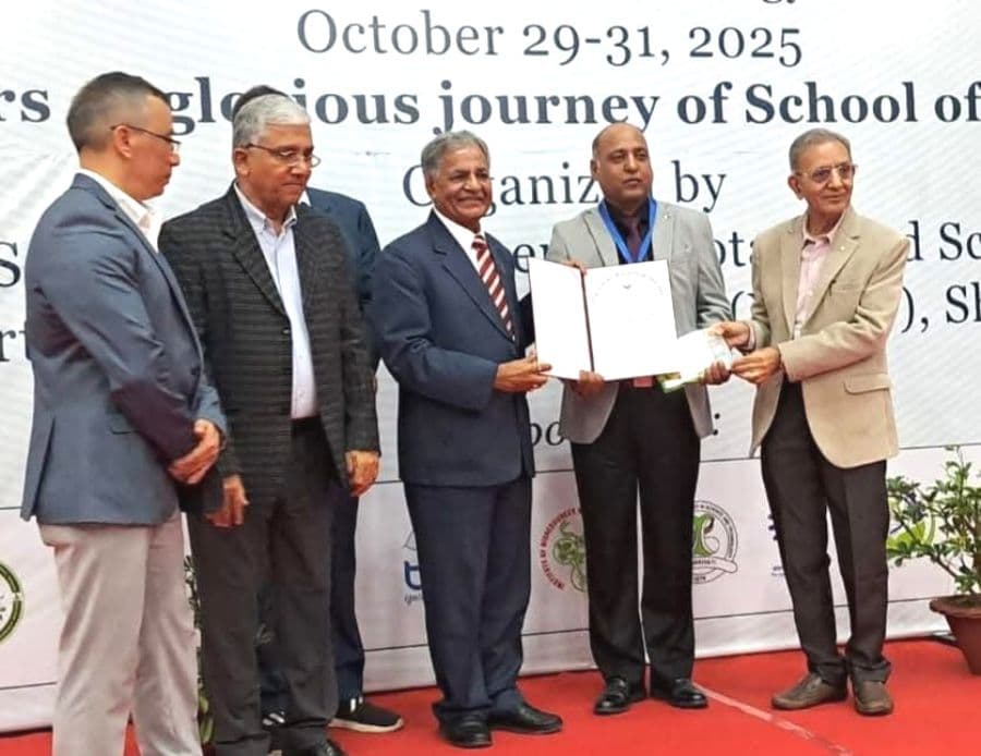 Nagaland University professor wins IBS Editorial Excellence Medal