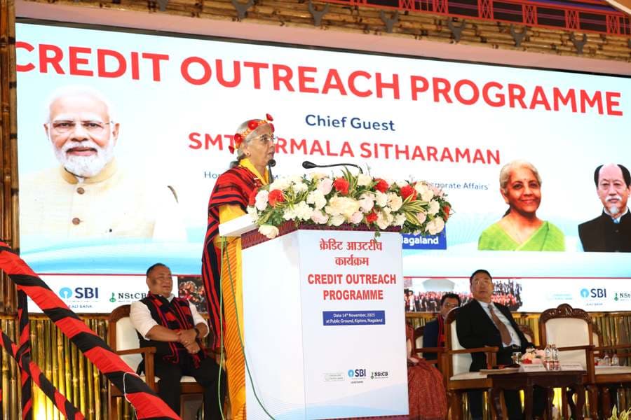 Sitharaman highlights development push for Kiphire, inaugurates ITI and attends credit outreach