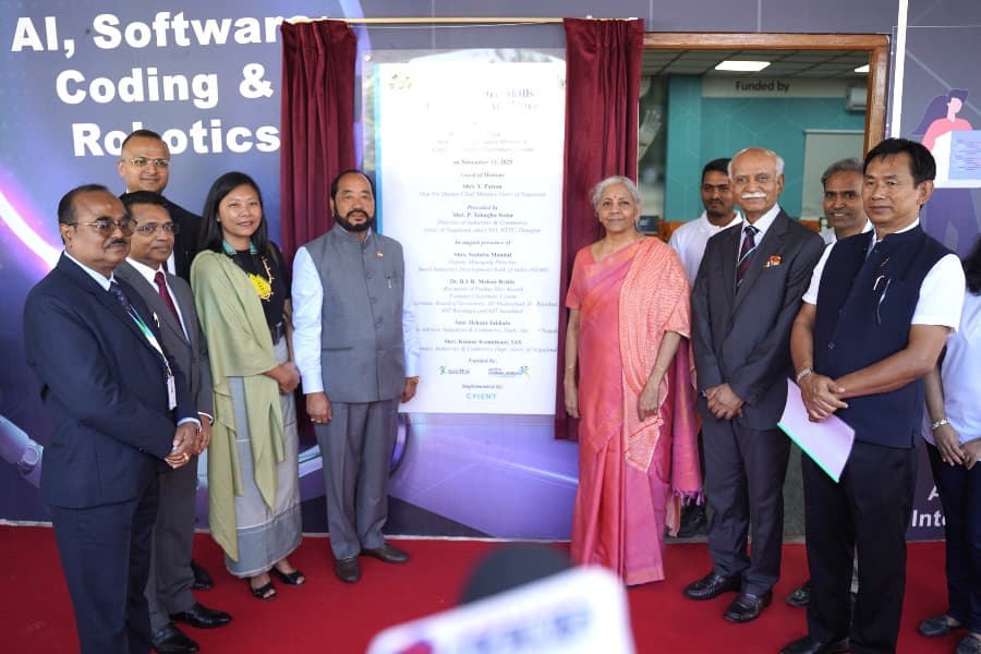 Back-to-back AI launches: Sitharaman unveils Dimapur Future Skills Centre