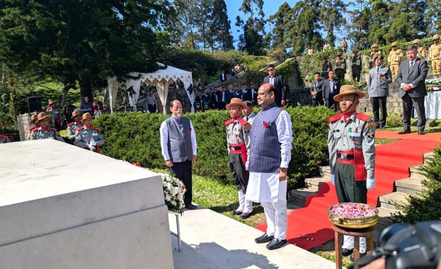 Nagaland’s story must stand as a beacon of peace and unity, says Neiphiu Rio on Remembrance Day