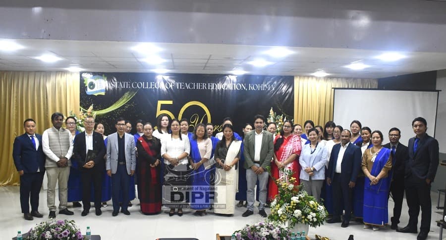 State College of Teachers Education Kohima marks 50 years, honours teachers