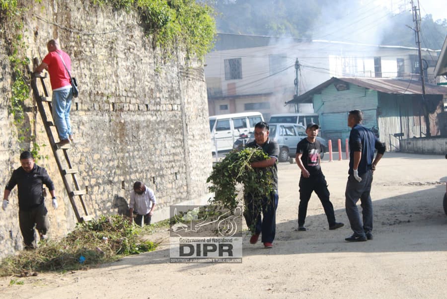 State-wide mass social work conducted across Nagaland